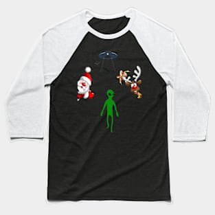 Christmas and ET Baseball T-Shirt